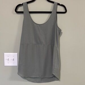 Sage Flowy Tank Top - Medium